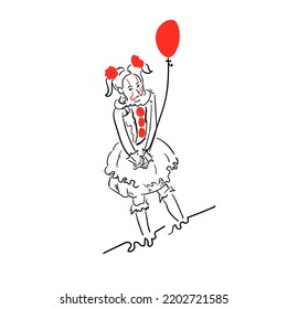 Halloween Day collection simple ilne art illustration