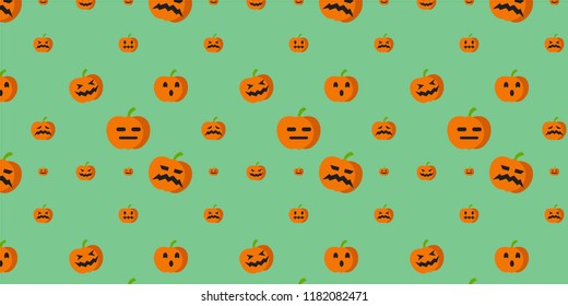Halloween day cute vector background. 