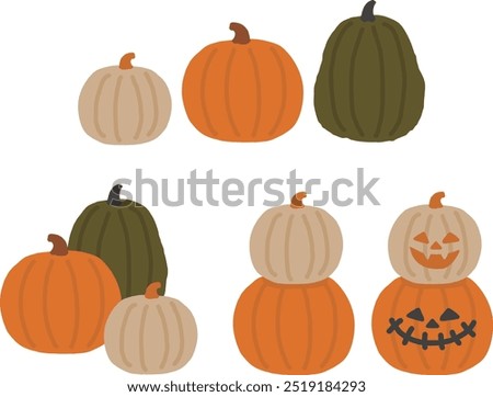 halloween day jack o lanterns pumkins decoration