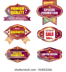Halloween Day labels badge and stickers for sale