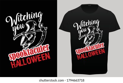 Halloween Day quotes typography t-shirt design, Halloween Wishes lettering graphic elements, 