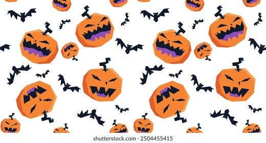 Halloween day theme colored seamless pattern, halloween pattern texture, repeat pattern