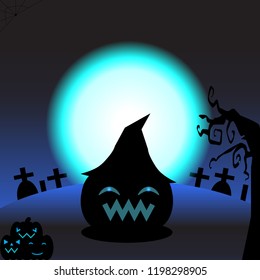 Halloween day vector.