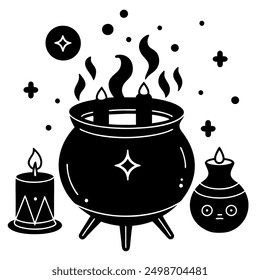 Halloween Day Vector Art Illustration Design