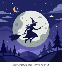 Halloween Day Vector Art Illustration Design