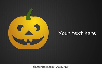 Halloween day Vector Templates. Perfect for invitations or announcements.