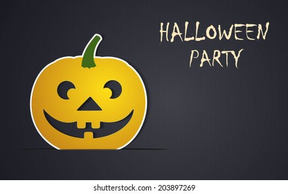 Halloween day Vector Templates. Perfect for invitations or announcements.