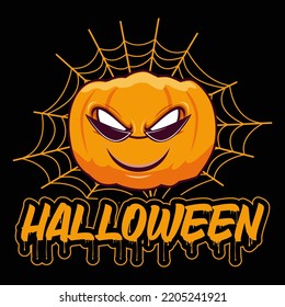 Halloween Day vector t-shirt design that are perfect for coffee mug, poster, pillow cover, Canvas design.