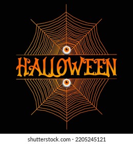 Halloween Day vector t-shirt design that are perfect for coffee mug, poster, pillow cover, Canvas design.