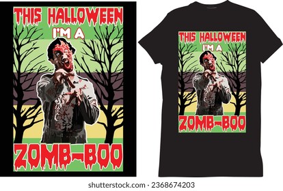 Halloween day zombie t shirt designs