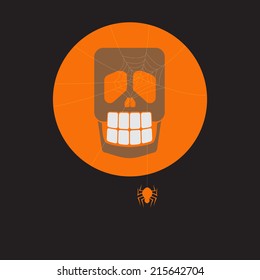 Halloween day,Vector holiday background