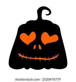 halloween decoration cartoon character. vector illustration