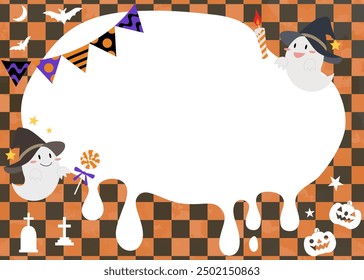 Halloween Dekorrahmen, Halloween Designvorlagen