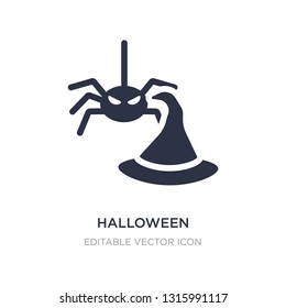 halloween decoration icon on white background. Simple element illustration from Halloween concept. halloween decoration icon symbol design.