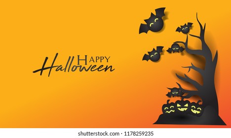 halloween decorations concept