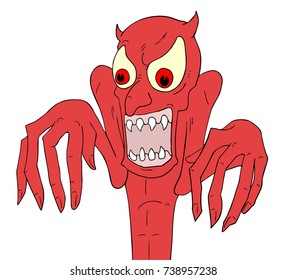 Halloween demon