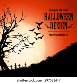 Halloween Design Background