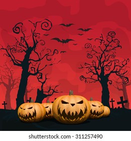 Halloween design background