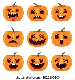 Halloween Design With Cartoon Character