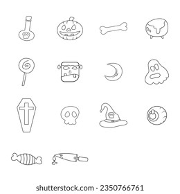 Halloween Design. Easy To Edit. EPS 10