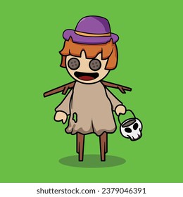 Halloween. Design element vector Festival for Graphic motion, logo, social media, etc. eps 10