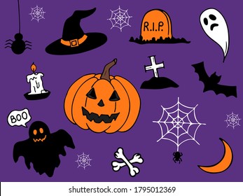 
Halloween design elements. Halloween design elements, logos, badges, labels, icons and objects.