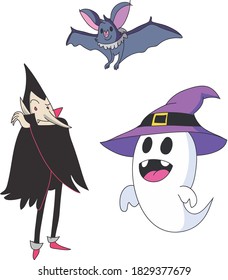 Halloween Design Elements Vector Art