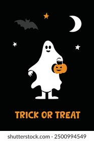 Halloween Design Illustration Vektor, Plakate Karten Design. Bearbeitbare Vektorgrafik-Vorlage bereit zum Drucken eps 10.