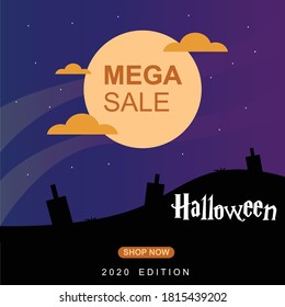 Halloween design mega sale vector.eps
