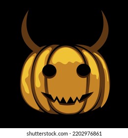 diseño de halloween patrón de calabaza naranja haloween