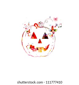 Halloween design template