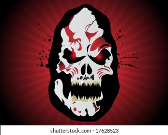 máscara de diseñador de halloween