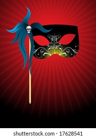halloween designer mask