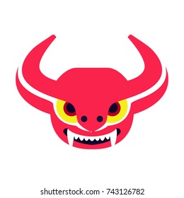 halloween devil icon
