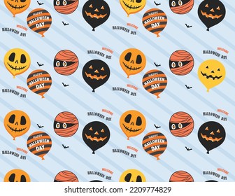 Halloween different seamless patterns,texture,wallpaper, background,cute,Vector illustrations.