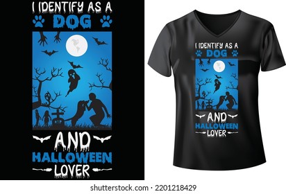 DISEÑO DE CAMISETAS DE PERRO HALLOWEEN, IDENTIFICO AL PERRO Y AL AMANTE DE HALLOWEEN