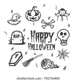 Halloween doodle