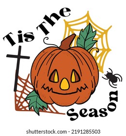 Halloween Doodles Clipart set witch party 