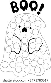Halloween Dot Markers Activity Book