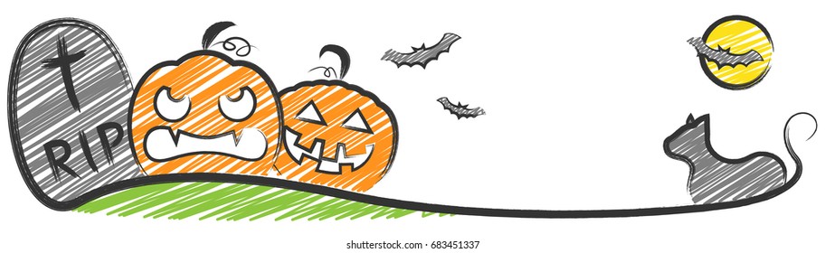 halloween drawing