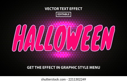 Halloween Editable Text Effect Style