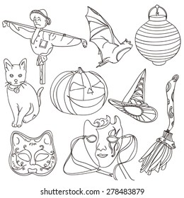 Halloween Element Collection