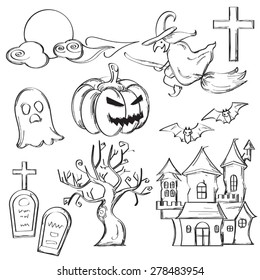 Halloween Element Collection