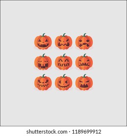 Halloween element design