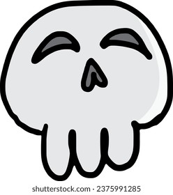 Halloween element. Hand drawn vector illustration.