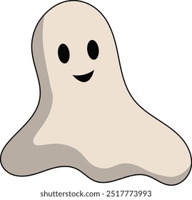 Halloween element set: hat, ghost,  candy, funny pumpkins, witch's cauldron, Perfect for scrapbooking, greeting card, party invitation, poster, stickers. Hand drawn vector illustration
