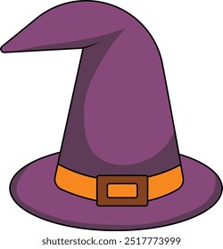 Halloween element set: hat, ghost,  candy, funny pumpkins, witch's cauldron, Perfect for scrapbooking, greeting card, party invitation, poster, stickers. Hand drawn vector illustration