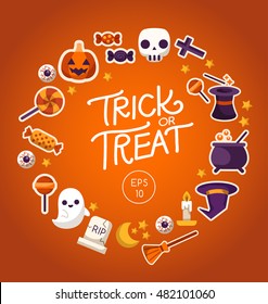 Halloween Elements :  Vector Illustration