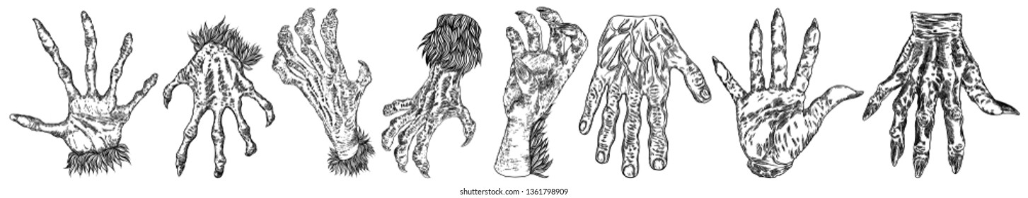 5,386 Werewolf hands Images, Stock Photos & Vectors | Shutterstock