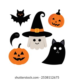 Halloween Essentials: Easy Vector Art